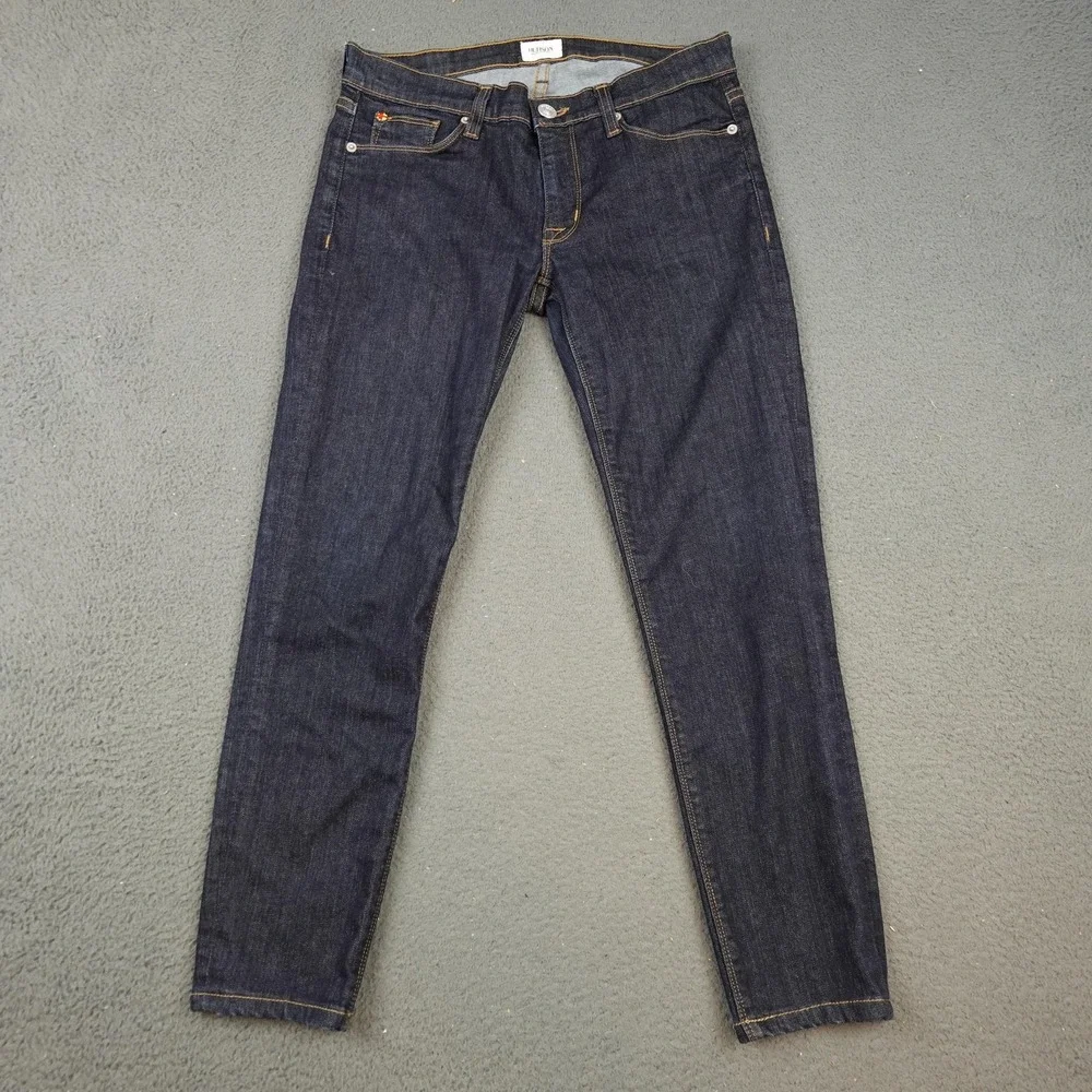 Hudson Jeans Womens 27 Dark Wash Krista Super Skinny Stretch Made USA W407DIF